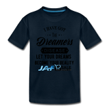 Let your dreams become your reality - deep navy