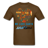 We love earth - brown