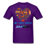 We love earth - purple