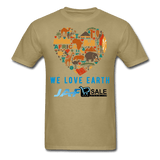 We love earth - khaki