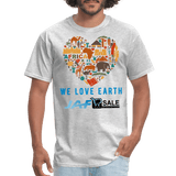 We love earth - heather gray