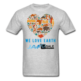 We love earth - heather gray