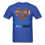 We love earth - royal blue