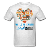 We love earth - light heather gray