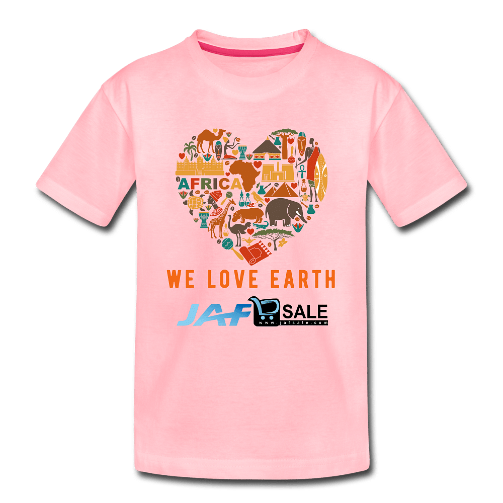 We love earth - pink