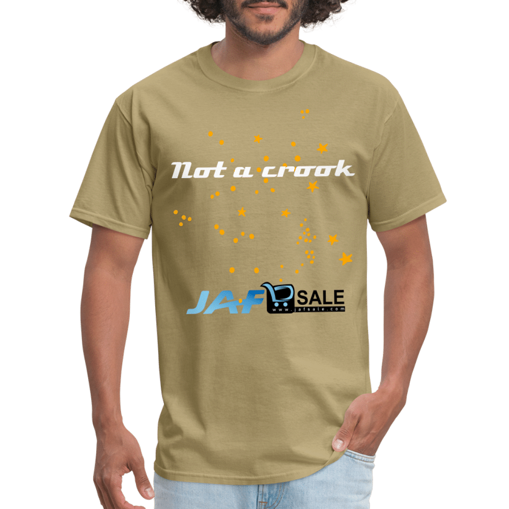not a crook - khaki