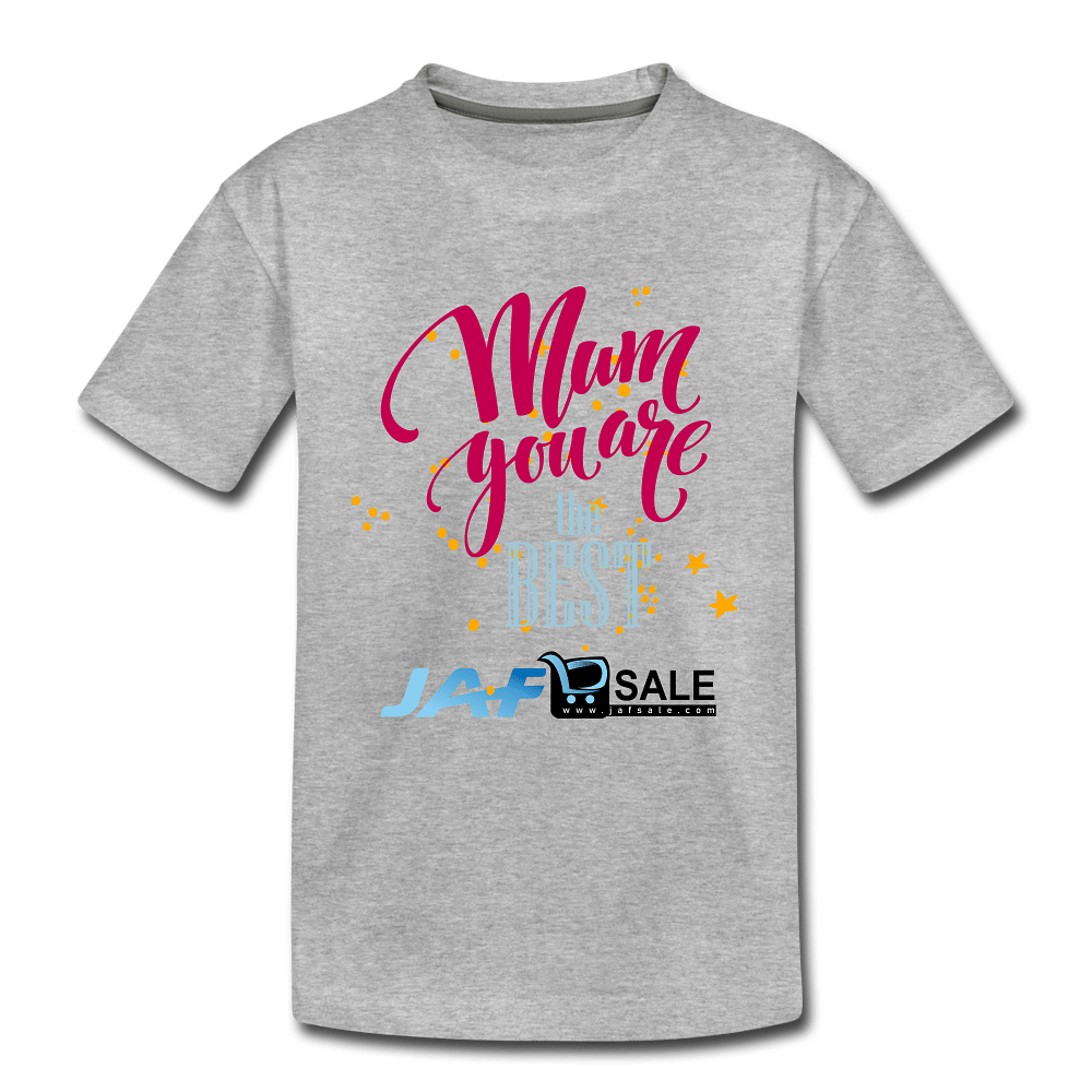 Mom you are the Best - heather gray
