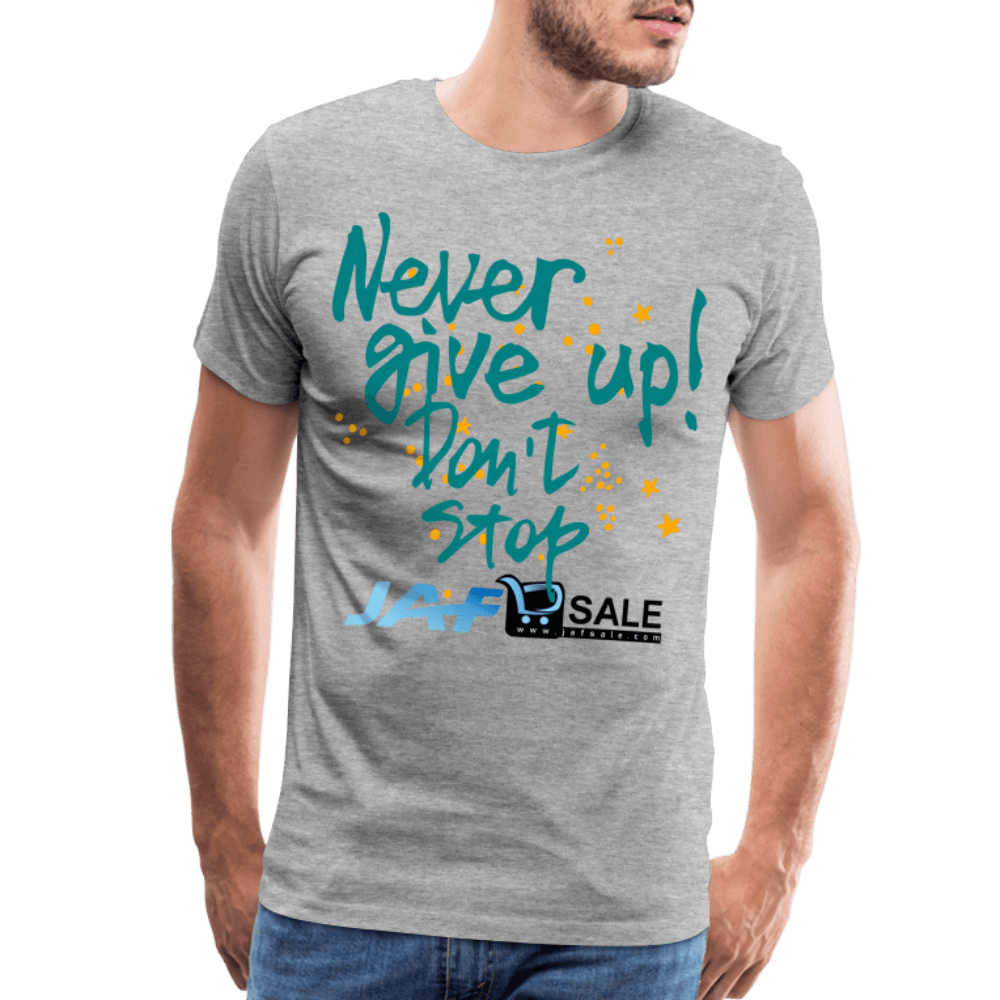 never give up - heather gray