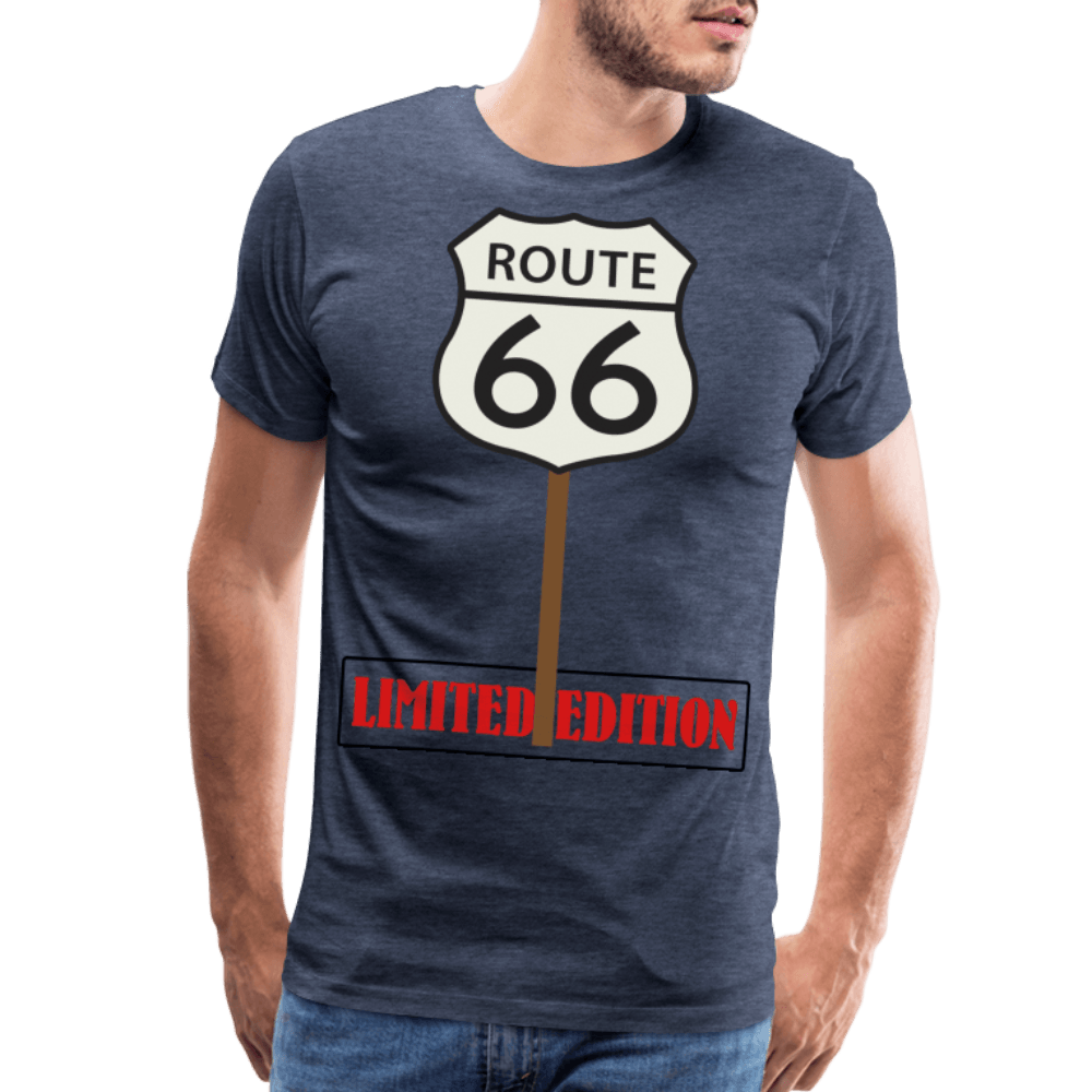 Route 66 - heather blue
