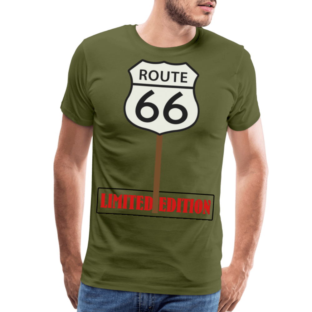 Route 66 - olive green