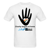 Charity begins at home - white