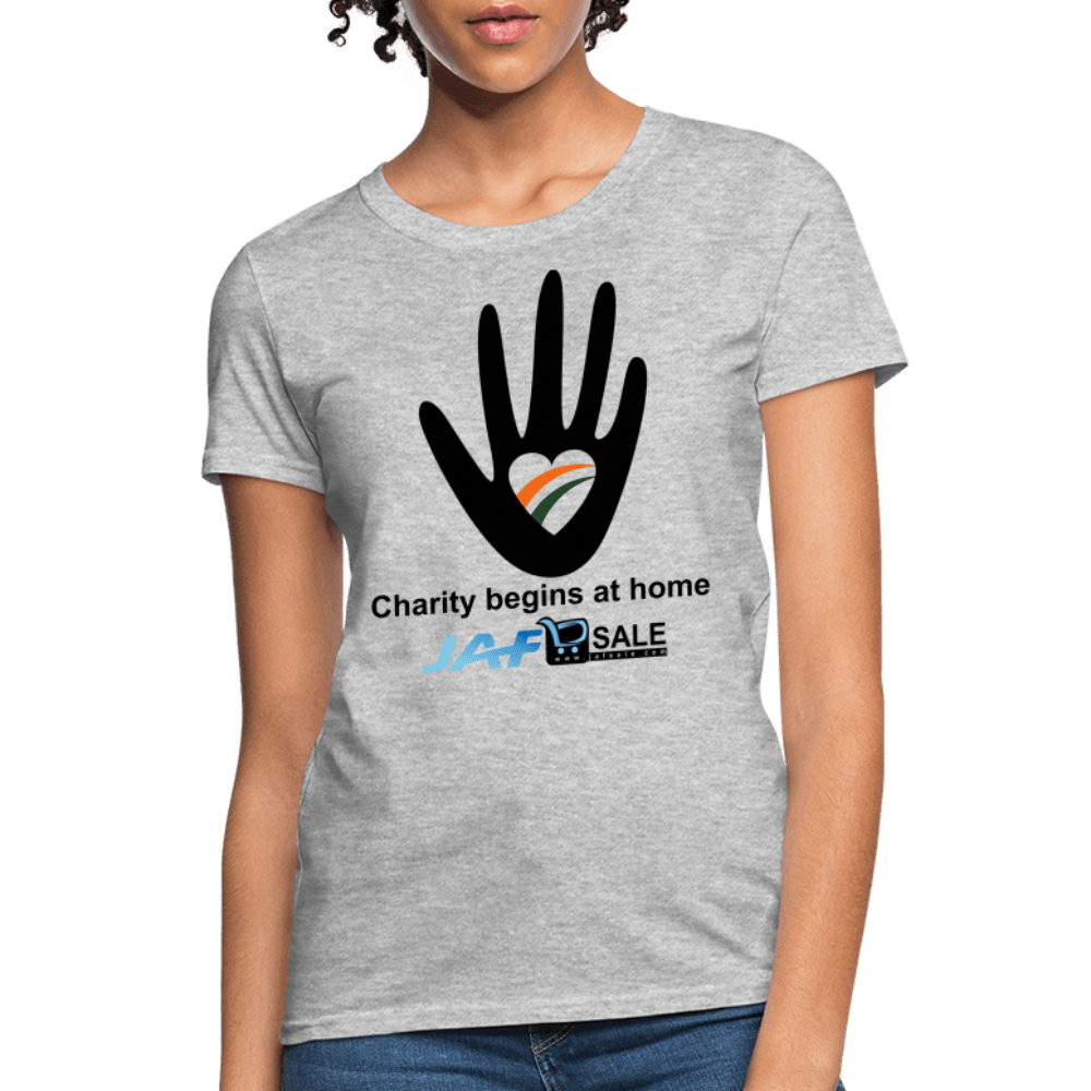 Charity begins at home - heather gray