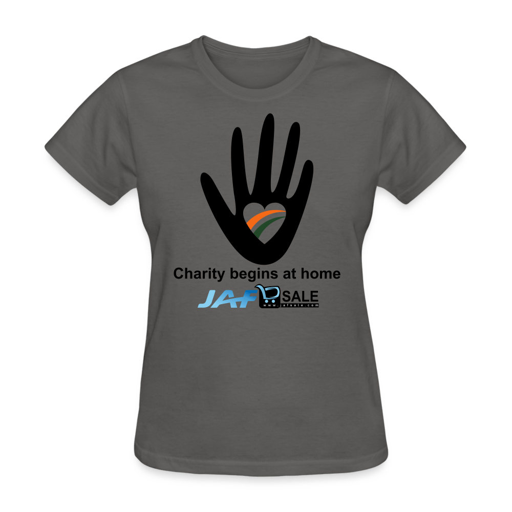 Charity begins at home - charcoal