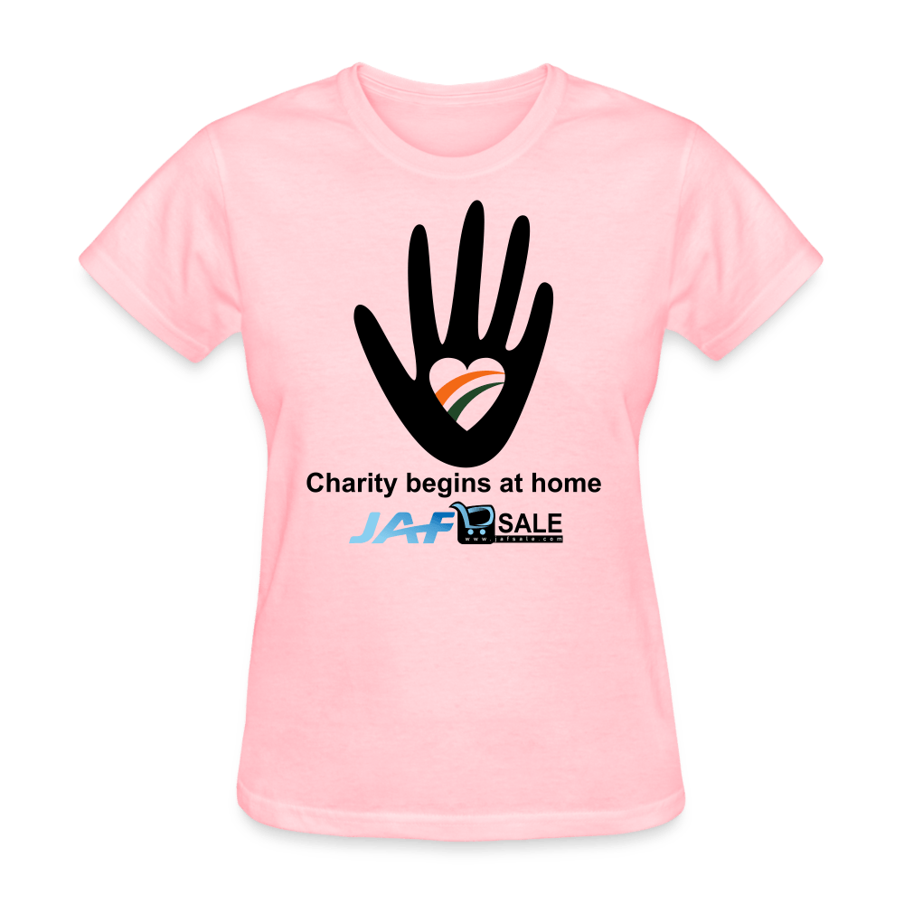 Charity begins at home - pink