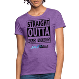 Straight outta Bad Vibes - purple heather