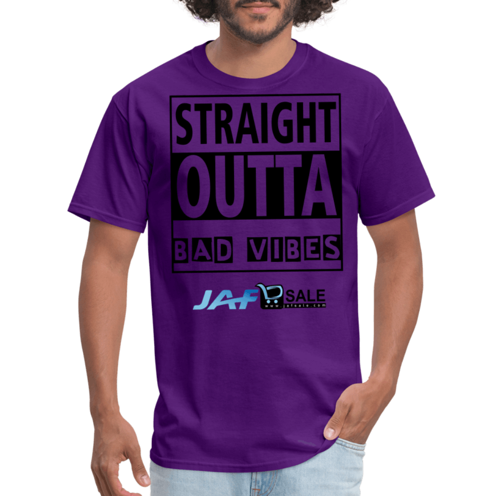 Straight outta Bad Vibes - purple