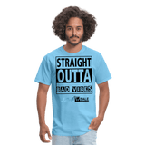 Straight outta Bad Vibes - aquatic blue
