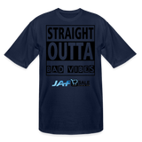 Straight outta Bad Vibes - navy