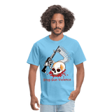 Stop Gun Violence - aquatic blue