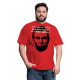 Abraham Lincoln - red