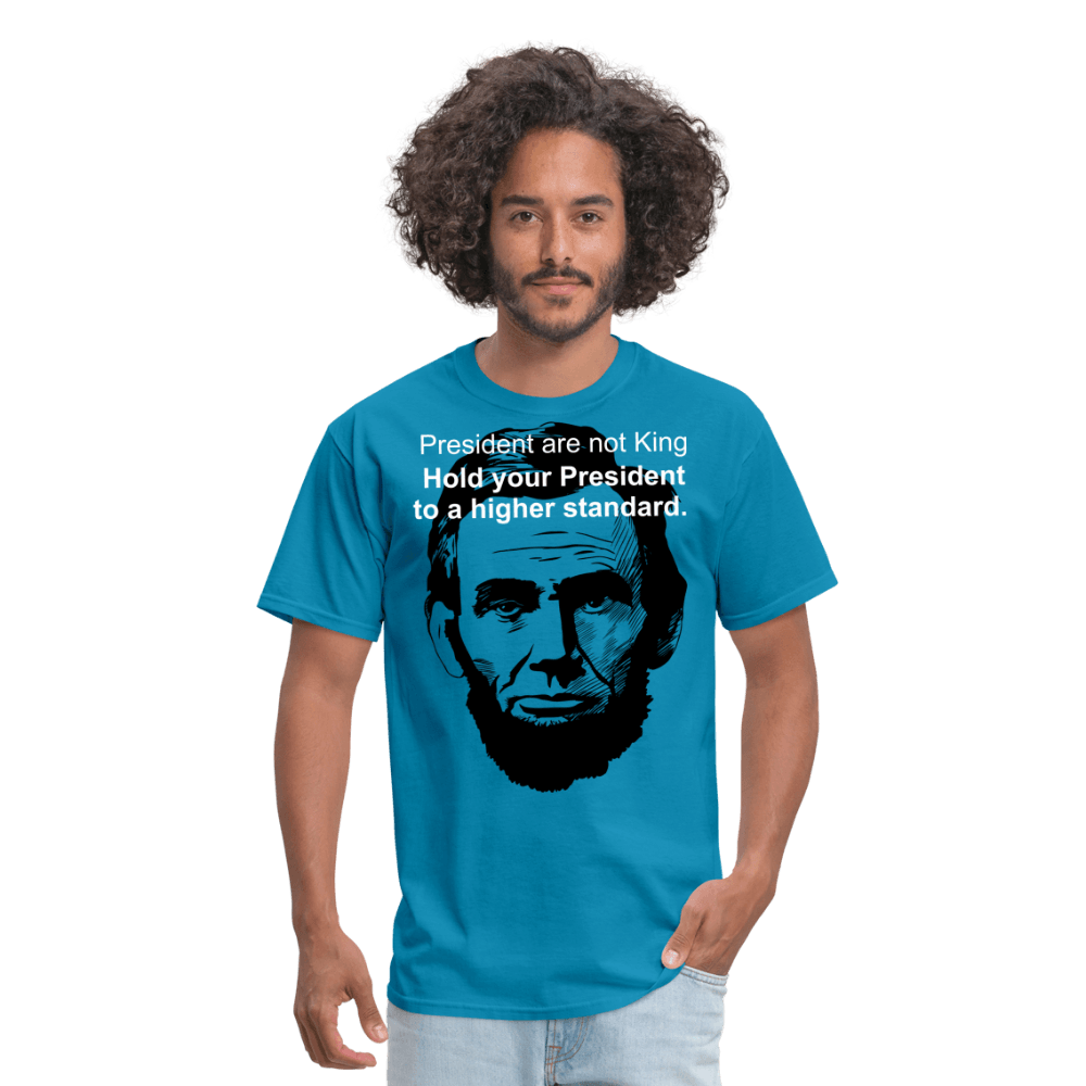 Abraham Lincoln - turquoise