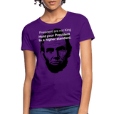 Abraham Lincoln - purple