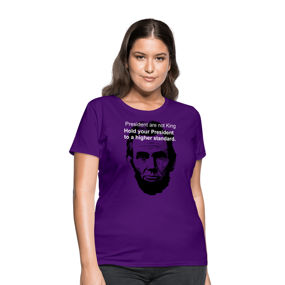 Abraham Lincoln - purple