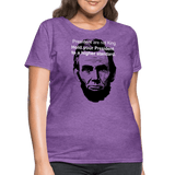 Abraham Lincoln - purple heather