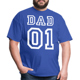 Dad - royal blue