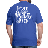 Dad - royal blue
