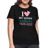 Queen Elizabeth II - black