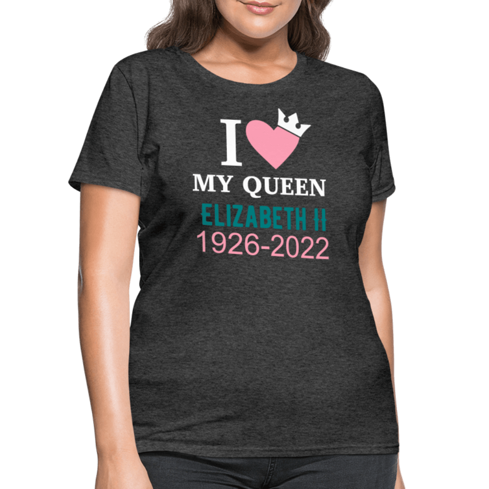 Queen Elizabeth II - heather black