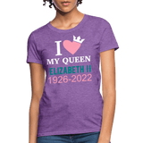 Queen Elizabeth II - purple heather