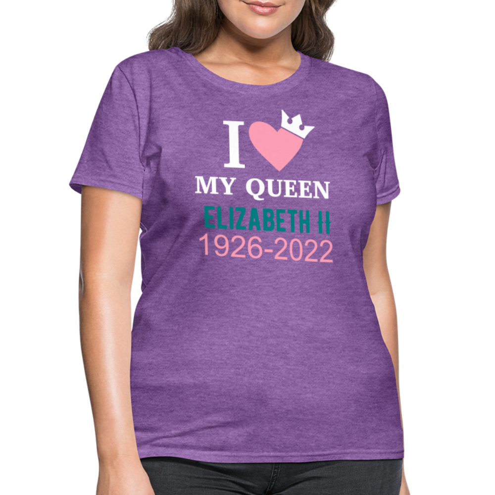Queen Elizabeth II - purple heather
