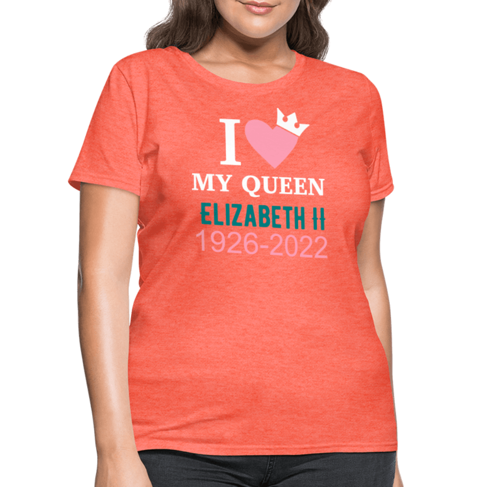 Queen Elizabeth II - heather coral