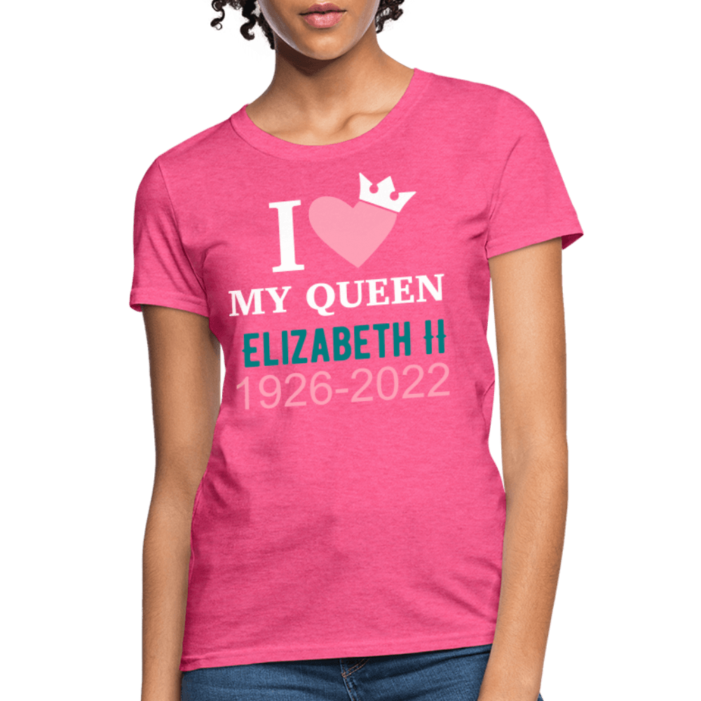 Queen Elizabeth II - heather pink