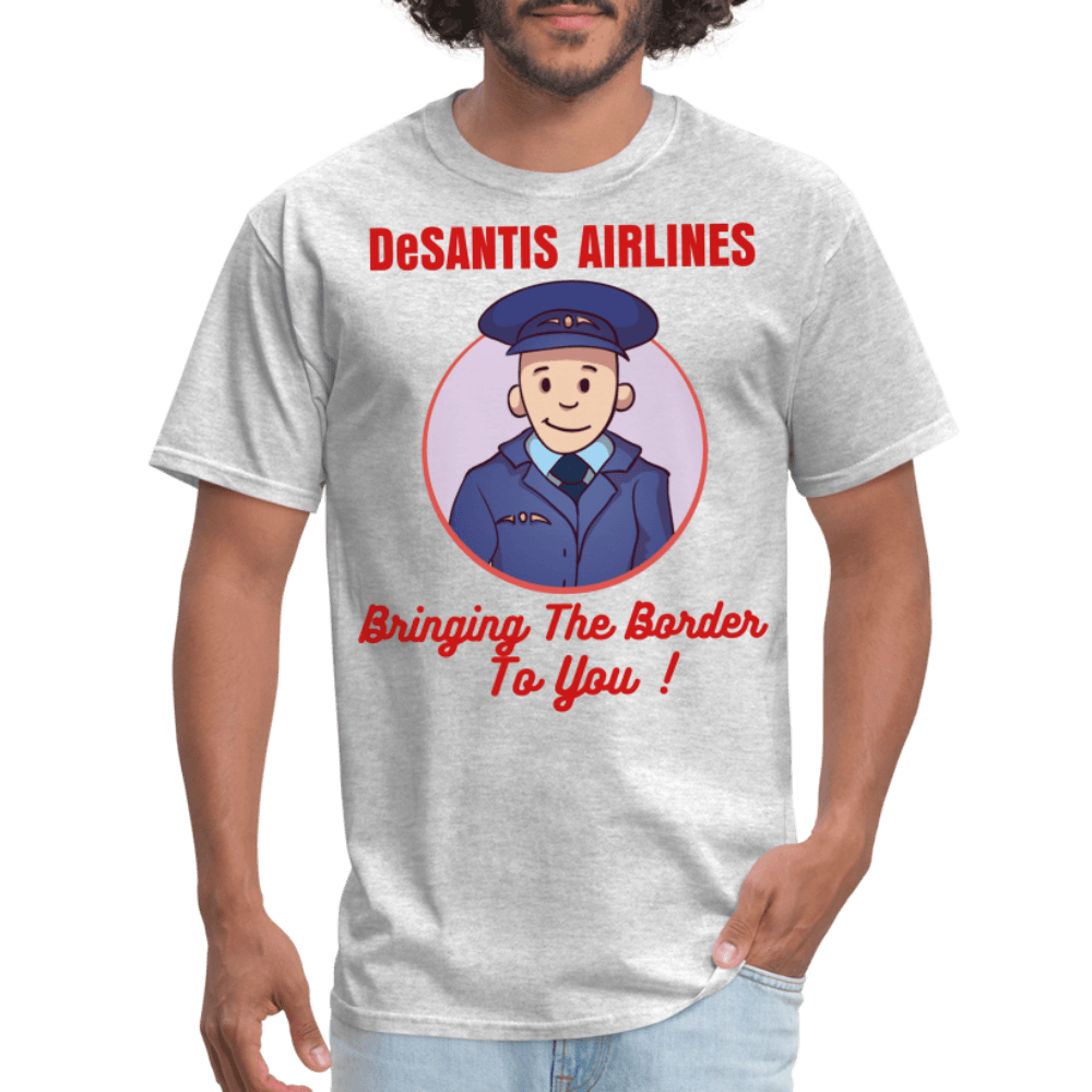DeSantis Airlines - heather gray