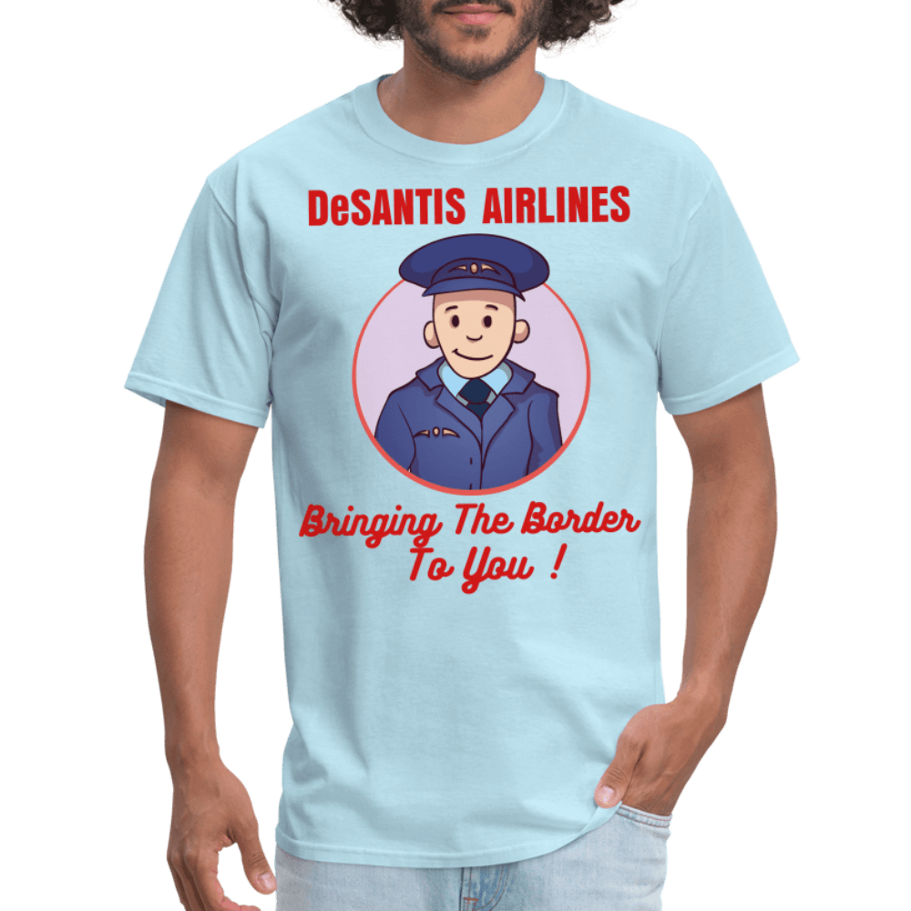 DeSantis Airlines - powder blue