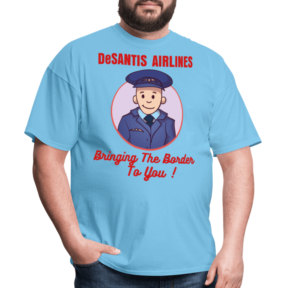 DeSANTIS AIRLINES - aquatic blue