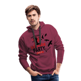 Halloween Men’s Premium Hoodie - burgundy