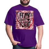 Fear Unisex Classic T-Shirt - purple