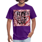 Fear Unisex Classic T-Shirt - purple