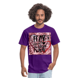 Fear Unisex Classic T-Shirt - purple